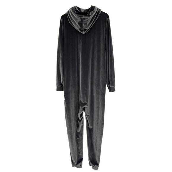 OnePiece Norwegian Cozy Velvet One Piece Jumpsuit Grey Size Medium UNISEX - Picture 5 of 7